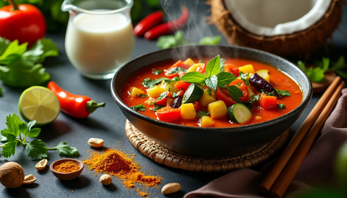 plongez dans l'univers fascinant du curry rouge et découvrez ses vertus surprenantes pour votre santé et votre cuisine. apprenez comment cet épice emblématique peut booster vos plats tout en offrant des bienfaits insoupçonnés pour votre bien-être.
