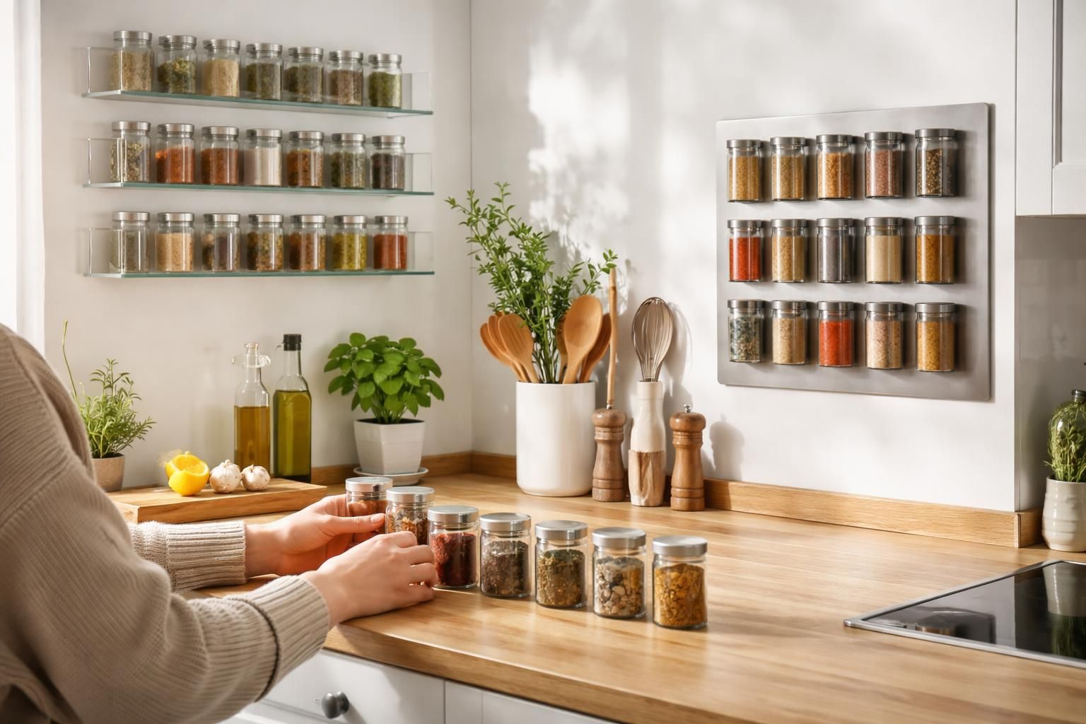 découvrez des astuces ingénieuses pour ranger vos épices en cuisine de manière pratique et esthétique, optimisant votre espace et facilitant votre organisation.