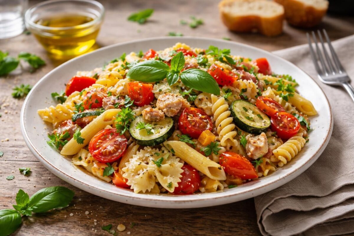 découvrez comment préparer une pasta mista savoureuse en utilisant des restes pour économiser sur votre budget tout en réduisant le gaspillage alimentaire.